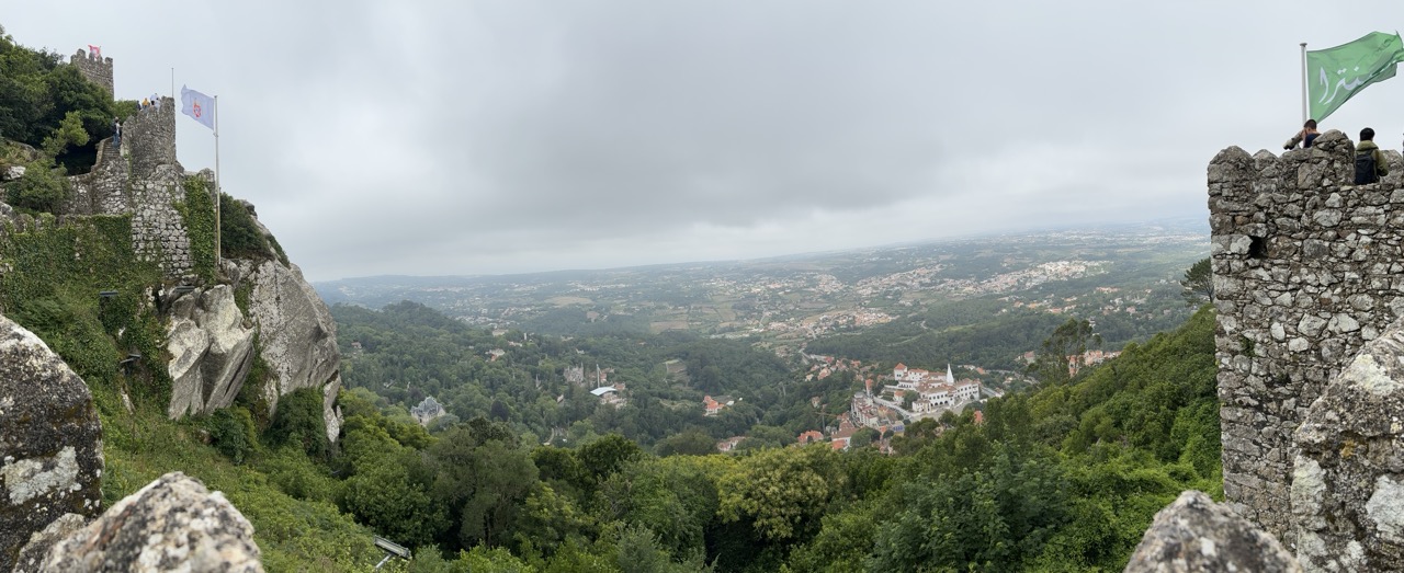 View from the Moorish Castle
