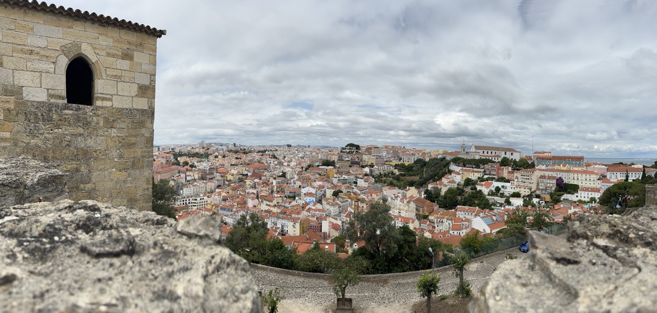 View of the city from Castelo Sao Jorge