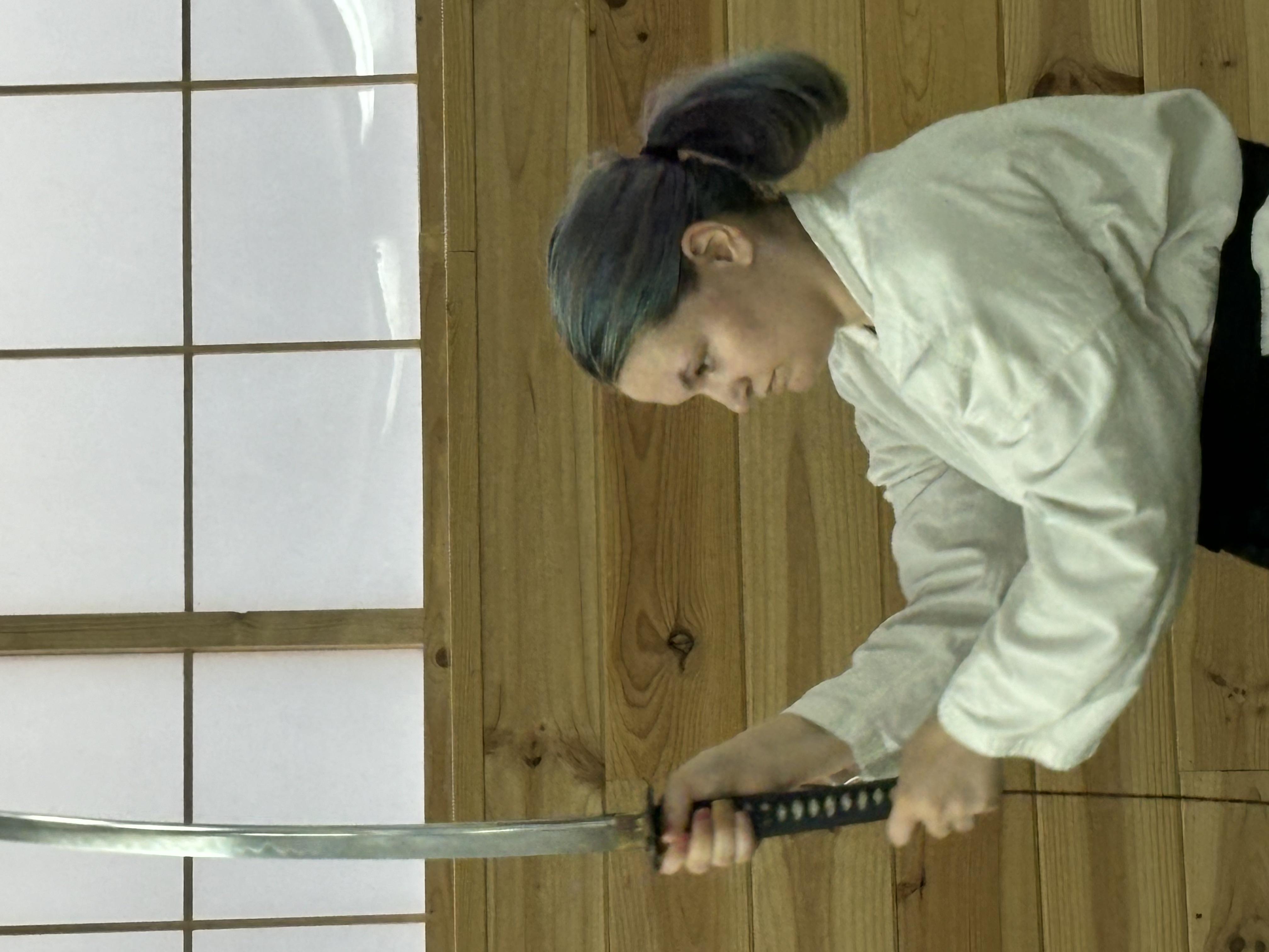 Katana work takes focus