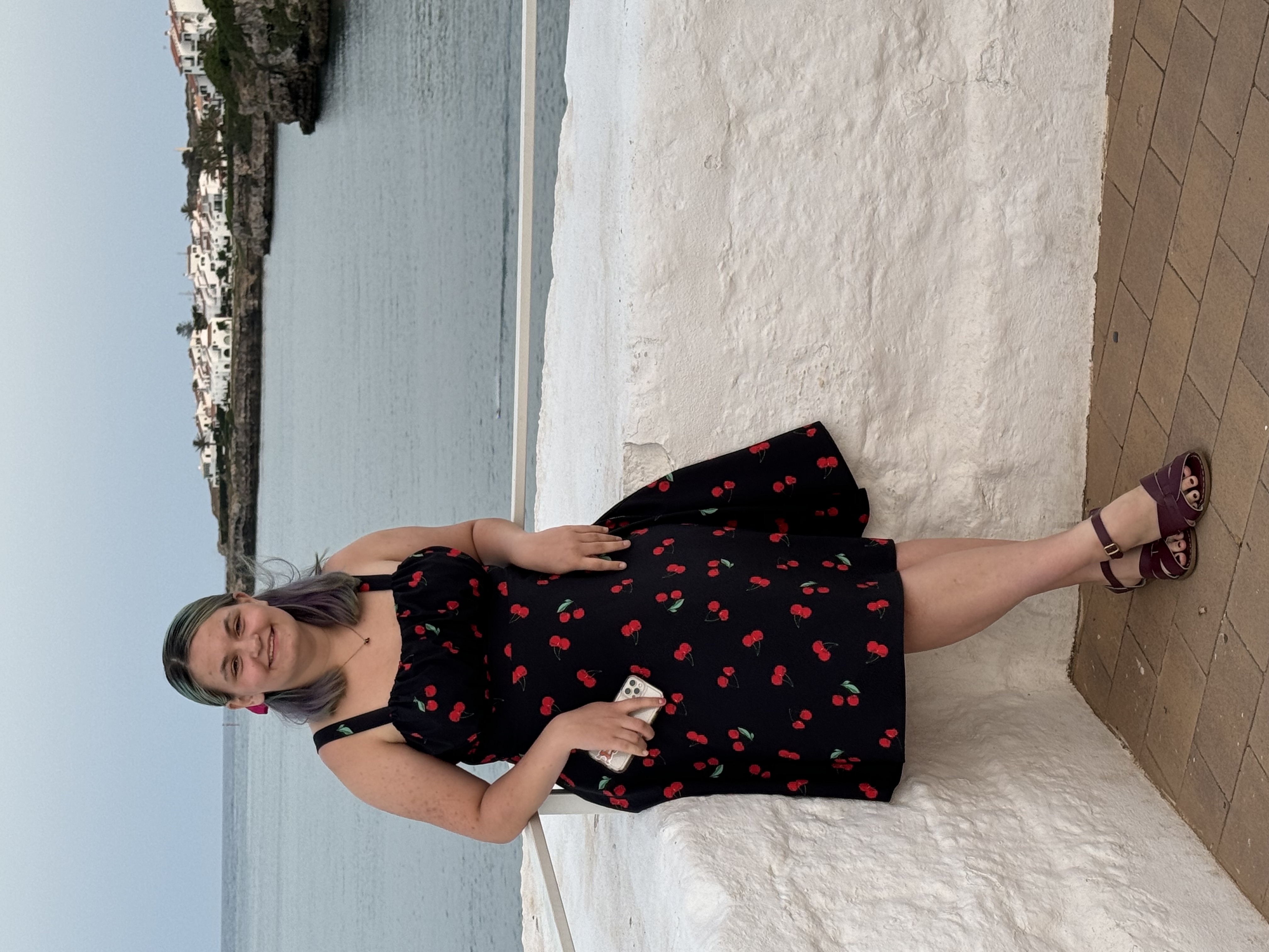 Cora looking fabulous at Sa Punta