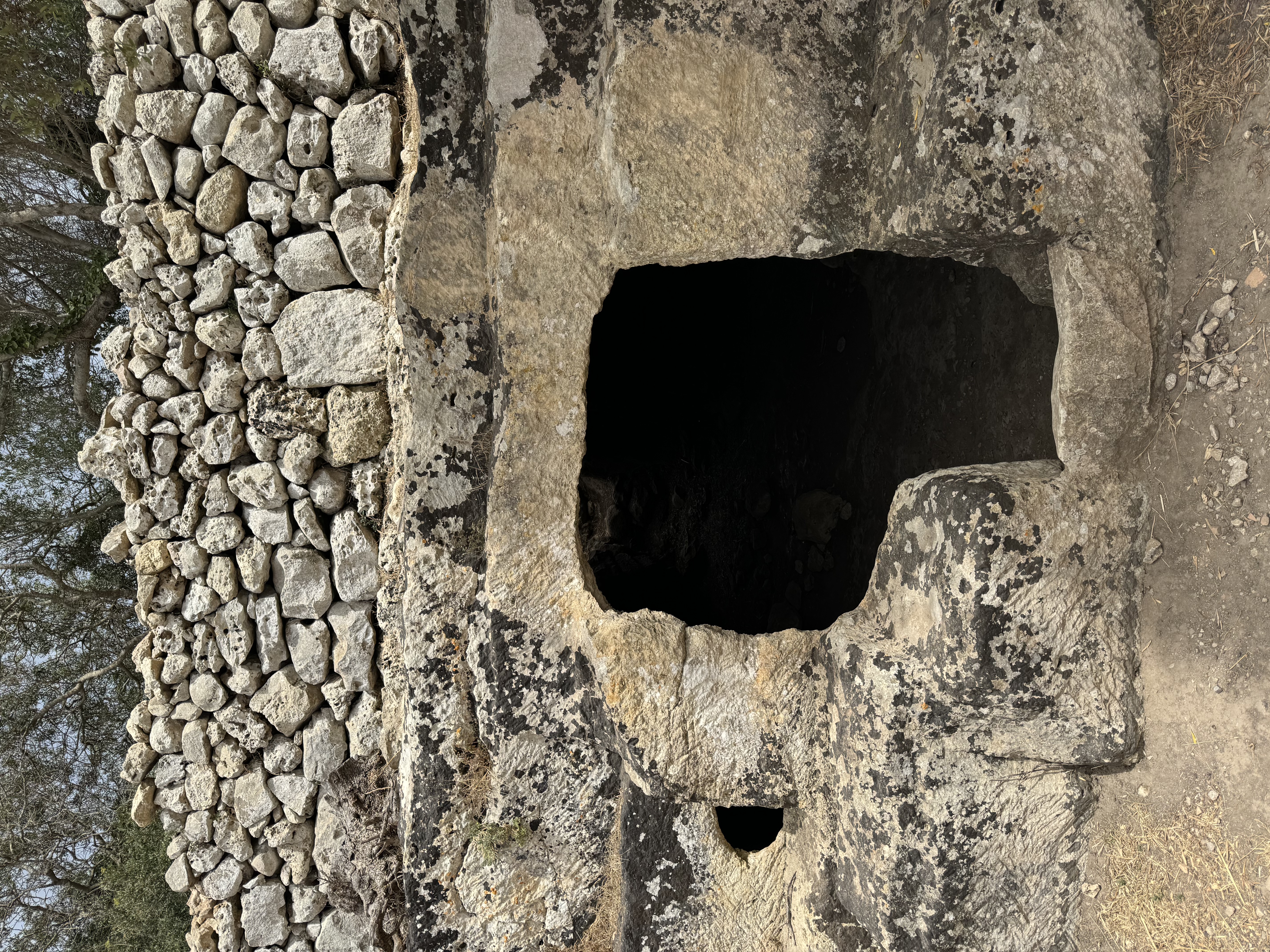 Underground at the talaoit site
