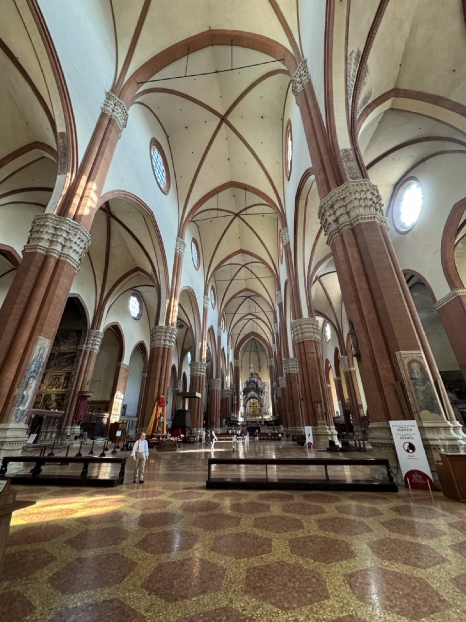 Inside the Basilica