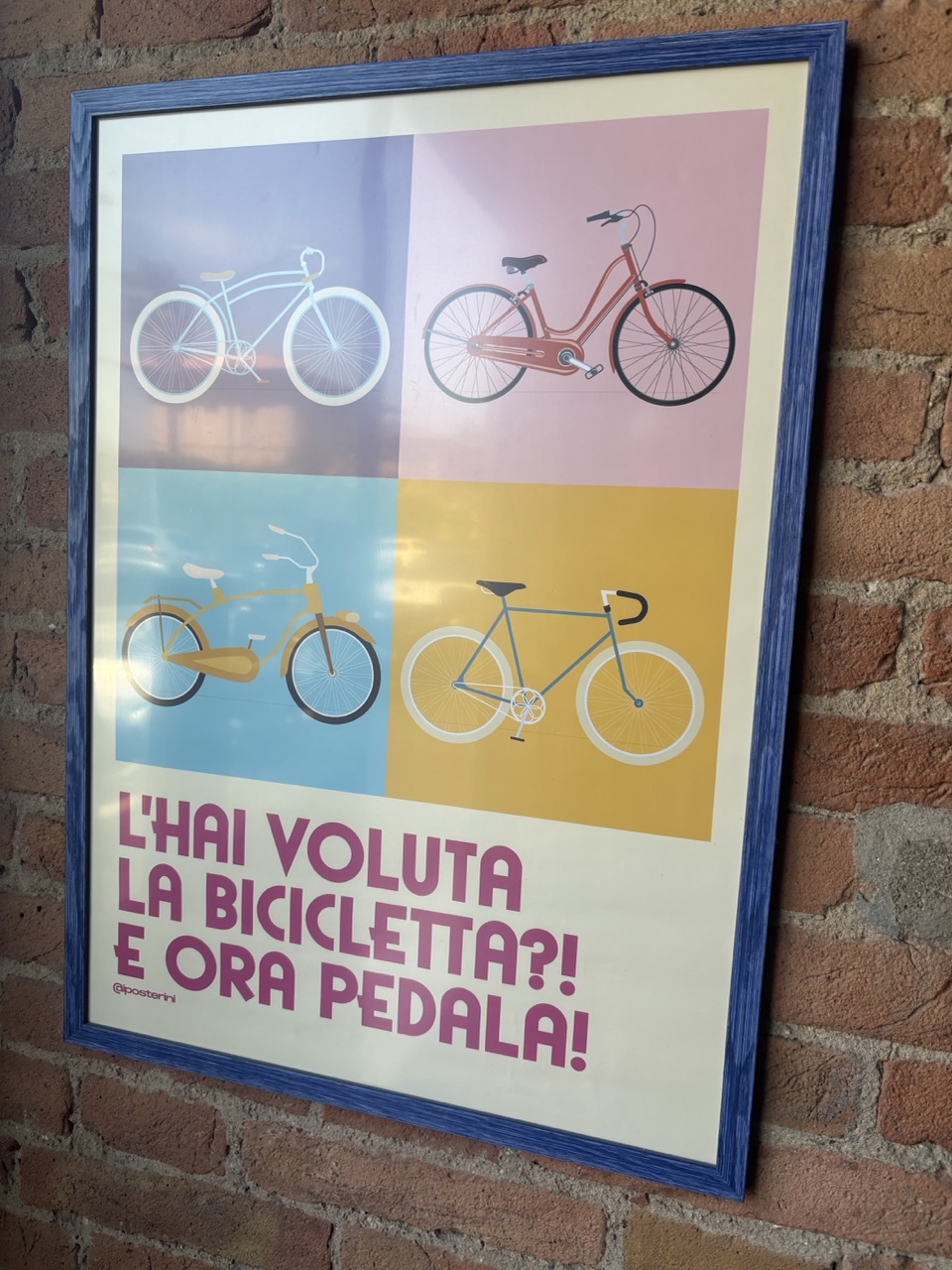 'You want the bike? Now pedal!'