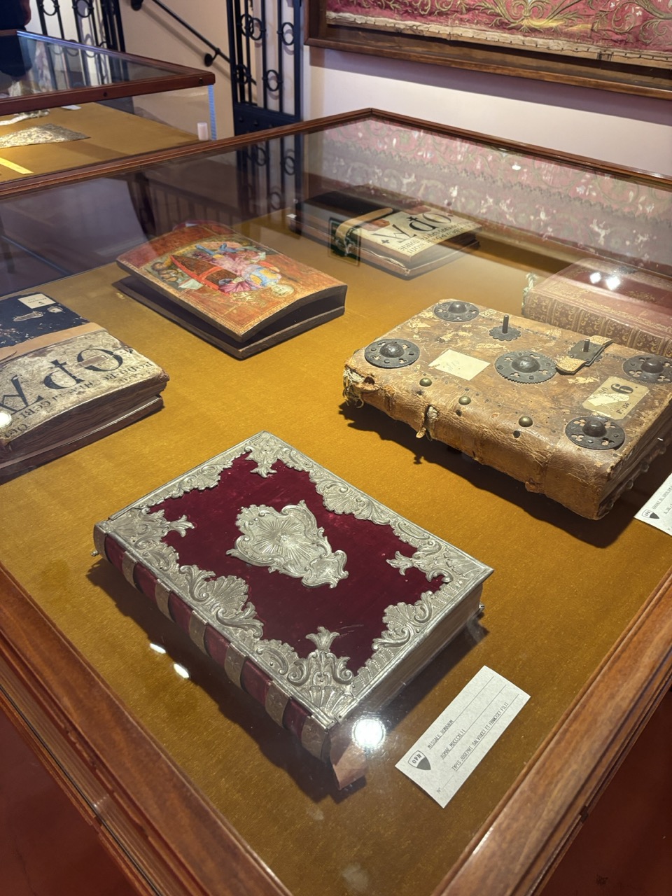 Books in the museum