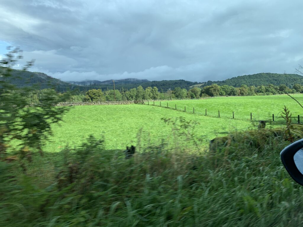 Crossing the highlands